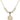 Saint Mary Magdalene Crystal Necklace | 3/4 inch | 6mm Beads   14kt Gold Filled