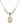 Saint Mary Magdalene Crystal Necklace | 3/4 inch | 6mm Beads   14kt Gold Filled