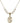 Saint Margaret Mary Alacoque Crystal Necklace | 3/4 inch | 6mm Beads   14kt Gold Filled