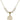 Saint Maximilian Kolbe Crystal Necklace | 3/4 inch | 6mm Beads   14kt Gold Filled