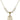 Saint Martha Crystal Necklace | 3/4 inch | 6mm Beads   14kt Gold Filled