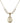 Saint Martha Crystal Necklace | 3/4 inch | 6mm Beads   14kt Gold Filled