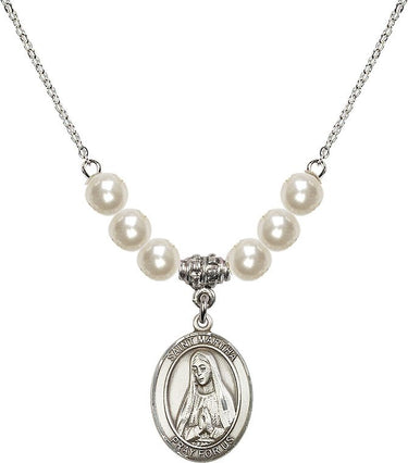 Collar de cristal de Santa Marta | 3/4 pulgada | Cuentas de 6 mm | N31-8075