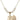 Saint Michael the Archangel Crystal Necklace | 3/4 inch | 6mm Beads   14kt Gold Filled