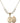 Saint Michael the Archangel Crystal Necklace | 3/4 inch | 6mm Beads   14kt Gold Filled