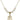Saint Monica Crystal Necklace | 3/4 inch | 6mm Beads   14kt Gold Filled