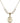 Saint Monica Crystal Necklace | 3/4 inch | 6mm Beads   14kt Gold Filled