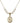 Our Lady of Loretto Crystal Necklace | 3/4 inch | 6mm Beads   14kt Gold Filled