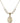 Saint Patrick Crystal Necklace | 3/4 inch | 6mm Beads   14kt Gold Filled