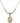 Saint Bonaventure Crystal Necklace | 3/4 inch | 6mm Beads   14kt Gold Filled
