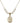 Saint Martin de Porres Crystal Necklace | 3/4 inch | 6mm Beads   14kt Gold Filled