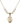Saint Peter the Apostle Crystal Necklace | 3/4 inch | 6mm Beads   14kt Gold Filled
