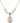 Saint Raphael the Archangel Crystal Necklace | 3/4 inch | 6mm Beads   14kt Gold Filled