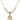 Saint Richard Crystal Necklace | 3/4 inch | 6mm Beads   14kt Gold Filled