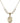 Saint Richard Crystal Necklace | 3/4 inch | 6mm Beads   14kt Gold Filled