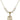 Saint Rose of Lima Crystal Necklace | 3/4 inch | 6mm Beads   14kt Gold Filled