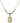 Saint Robert Bellarmine Crystal Necklace | 3/4 inch | 6mm Beads   14kt Gold Filled