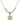 Saint Scholastica Crystal Necklace | 3/4 inch | 6mm Beads   14kt Gold Filled