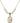 Our Lady Star of the Sea Crystal Necklace | 3/4 inch | 6mm Beads   14kt Gold Filled