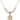 Saint Teresa of Avila Crystal Necklace | 3/4 inch | 6mm Beads   14kt Gold Filled