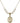 Saint Teresa of Avila Crystal Necklace | 3/4 inch | 6mm Beads   14kt Gold Filled