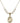 Saint Edith Stein Crystal Necklace | 3/4 inch | 6mm Beads   14kt Gold Filled