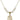 Saint Stephen the Martyr Crystal Necklace | 3/4 inch | 6mm Beads   14kt Gold Filled