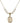 Saint Theresa Crystal Necklace | 3/4 inch | 6mm Beads   14kt Gold Filled