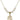 Saint Thomas the Apostle Crystal Necklace | 3/4 inch | 6mm Beads   14kt Gold Filled