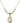 Saint Thomas the Apostle Crystal Necklace | 3/4 inch | 6mm Beads   14kt Gold Filled