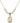 Saint Thomas More Crystal Necklace | 3/4 inch | 6mm Beads   14kt Gold Filled