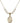 Saint Veronica Crystal Necklace | 3/4 inch | 6mm Beads   14kt Gold Filled
