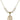 Saint Juan Diego Crystal Necklace | 3/4 inch | 6mm Beads   14kt Gold Filled