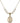 Saint Juan Diego Crystal Necklace | 3/4 inch | 6mm Beads   14kt Gold Filled
