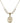 Our Lady of la Vang Crystal Necklace | 3/4 inch | 6mm Beads   14kt Gold Filled