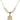 Saint Zachary Crystal Necklace | 3/4 inch | 6mm Beads   14kt Gold Filled