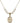 Saint Zachary Crystal Necklace | 3/4 inch | 6mm Beads   14kt Gold Filled