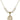 Saint Julie Billiart Crystal Necklace | 3/4 inch | 6mm Beads   14kt Gold Filled