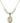 Saint Julie Billiart Crystal Necklace | 3/4 inch | 6mm Beads   14kt Gold Filled