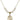 Guardian Angel Crystal Necklace | 3/4 inch | 6mm Beads   14kt Gold Filled
