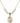 Guardian Angel Crystal Necklace | 3/4 inch | 6mm Beads   14kt Gold Filled