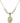 Lord Is My Shepherd Crystal Necklace | 3/4 inch | 6mm Beads   14kt Gold Filled