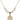Saint Leo the Great Crystal Necklace | 3/4 inch | 6mm Beads   14kt Gold Filled