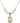 Saint Bridget of Sweden Crystal Necklace | 3/4 inch | 6mm Beads   14kt Gold Filled