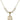 Saint Brigid of Ireland Crystal Necklace | 3/4 inch | 6mm Beads   14kt Gold Filled