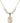 Saint Stanislaus Krakow Crystal Necklace | 3/4 inch | 6mm Beads   14kt Gold Filled