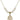 Saint Pio of Pietrelcina Crystal Necklace | 3/4 inch | 6mm Beads   14kt Gold Filled