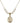Saint Pio of Pietrelcina Crystal Necklace | 3/4 inch | 6mm Beads   14kt Gold Filled