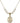Saint Walburga Crystal Necklace | 3/4 inch | 6mm Beads   14kt Gold Filled