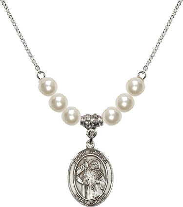 Collar de cristal de Santa Úrsula | 1,9 cm | Cuentas de 6 mm